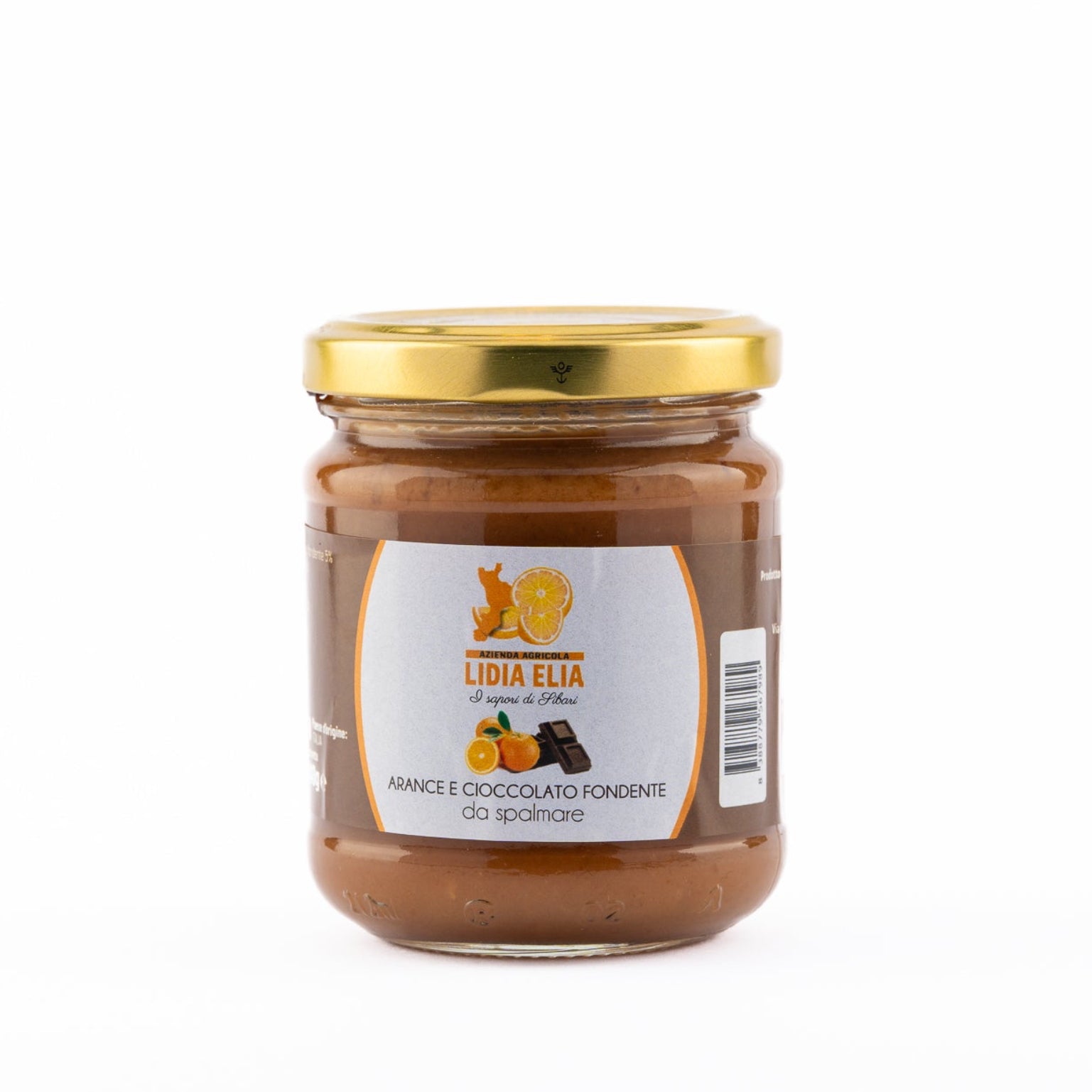 Arance e cioccolato fondente da spalmare